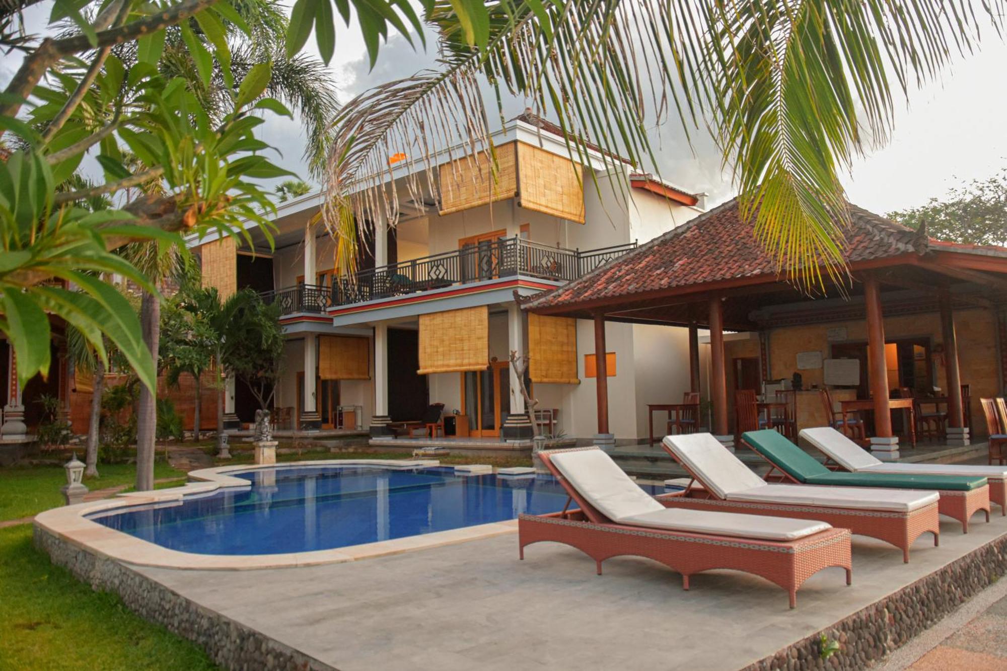Ganesha Amed Hotel Phòng bức ảnh
